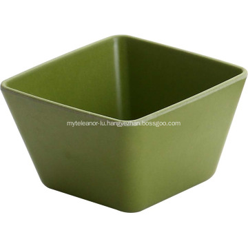 Bamboo Fiber Square Salad Fruit And Vegetable Bowls